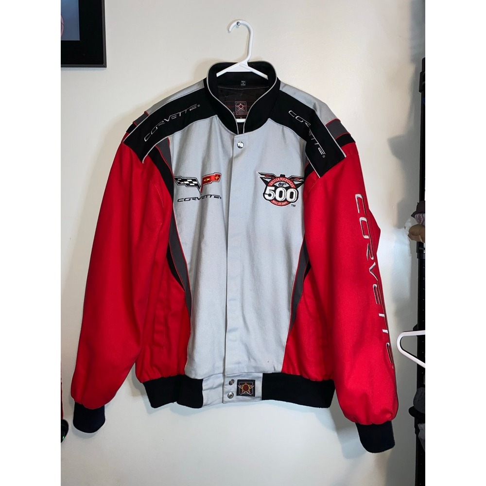 RARE Indy Indianapolis 500‎ Pace Car Corvette Jacket 89th Anniversary Mens XL
